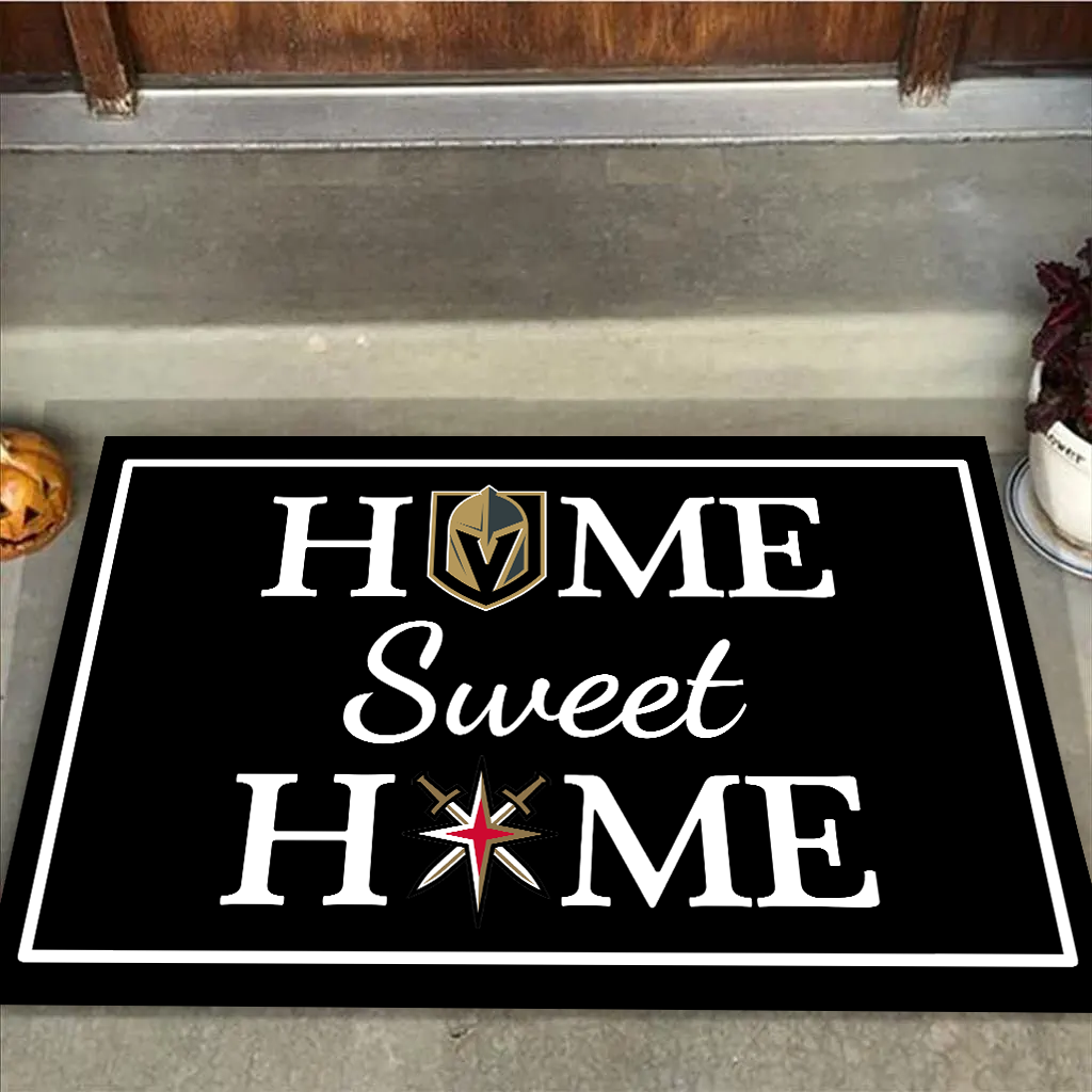 (New Design) Home Sweet Home - Las Vegas GDKN - Anti Slip Indoor Doormat