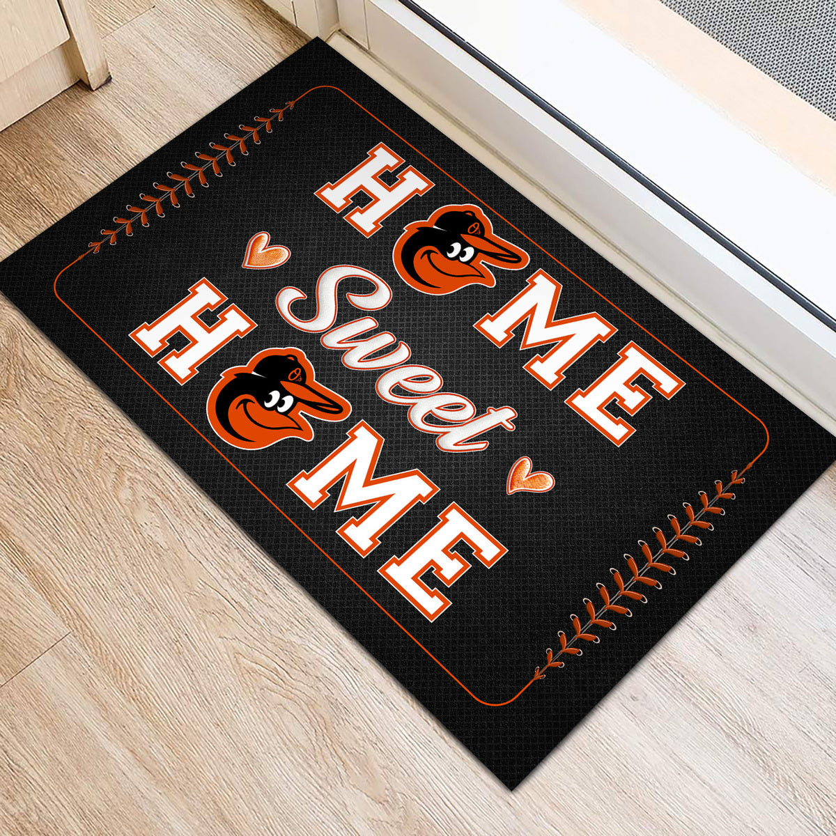 (New) Home Sweet Home - Baltimore ORO - Anti Slip Indoor Doormat