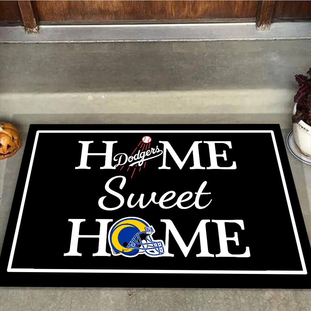 ( New Design) Home Sweet Home - Los Angeles DG And Los Angeles R - Anti Slip Indoor Doormat