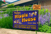 Personalized Hippie House Classic Metal Sign