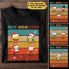 Best Owls Mom Ever - Personalized Shirt