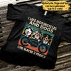 Personalized I Like Motorcycles And Dogs Shirt
