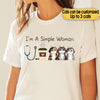 Personalized I&#39;m A Simple Woman Love Cat Nursing Shirt