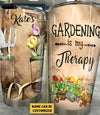 Personalized Gardening Is My Therapy Tumbler