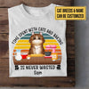 Personalized Time Spent With Cats And Baking Is Never Wasted Shirt