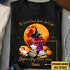 Personalized This Witch Needs Books And Coffee Before Any Hocus Focus Halloween Shirt